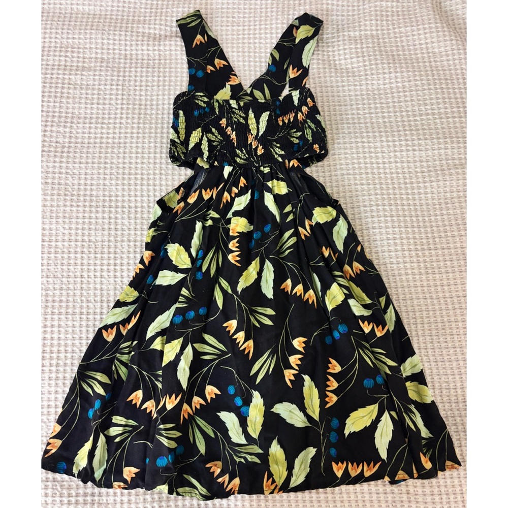 Anthropologie x Brenda Quinn Cut Out Mini Dress - Picture 3 of 4
